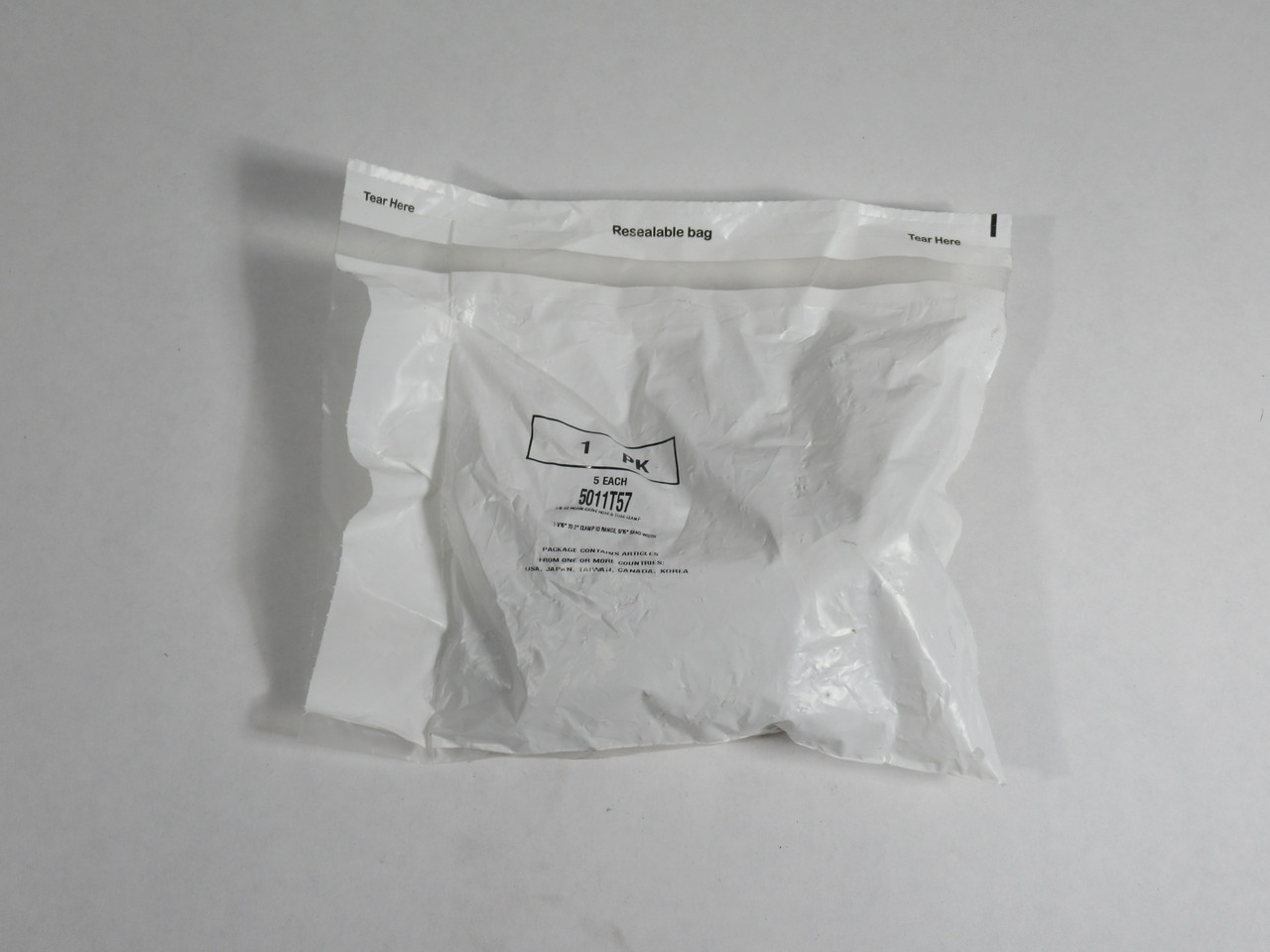 Breeze 5011T57 Worm Drive Hose & Tube Clamp 1-1/16" to 2" Range *5-PACK* NWB