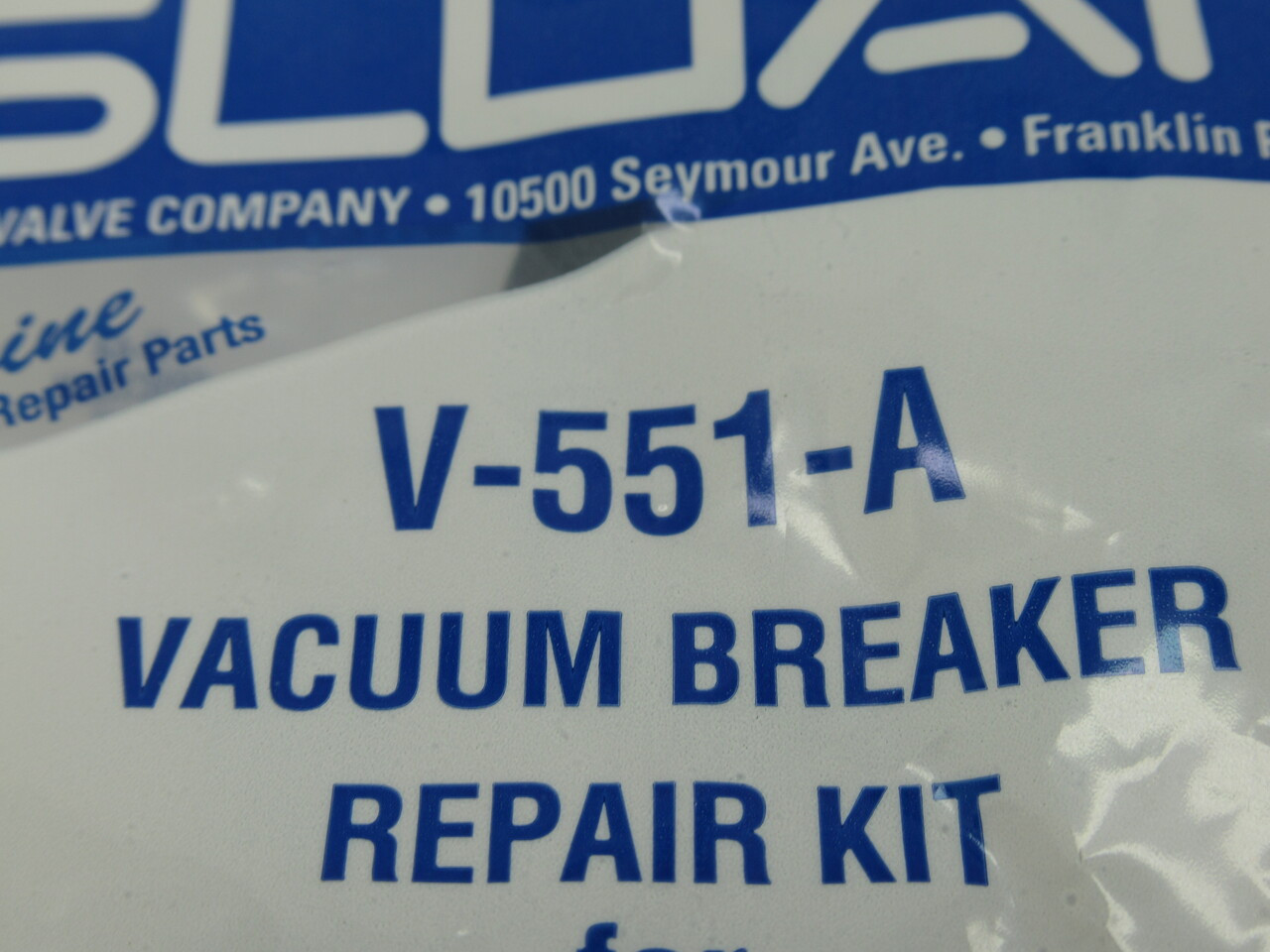 Sloan V-551-A Vacuum Breaker Repair Kit for V-500-A & V-500-AA NWB