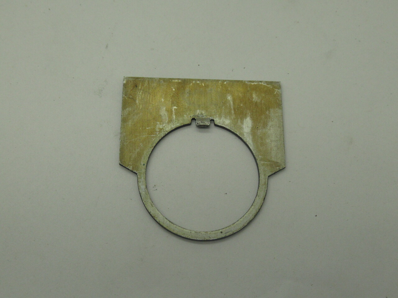 Allen-Bradley 800MR-W20 Bulletin Legend Plate (Stop) USED