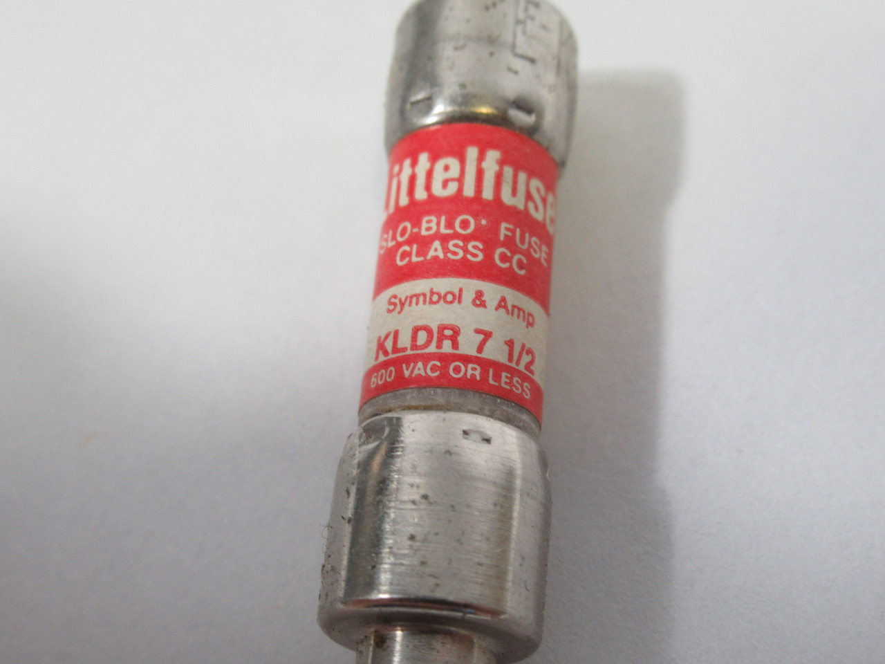 Littelfuse KLDR-7-1/2 Time Delay Fuse 7.5A 600VAC USED
