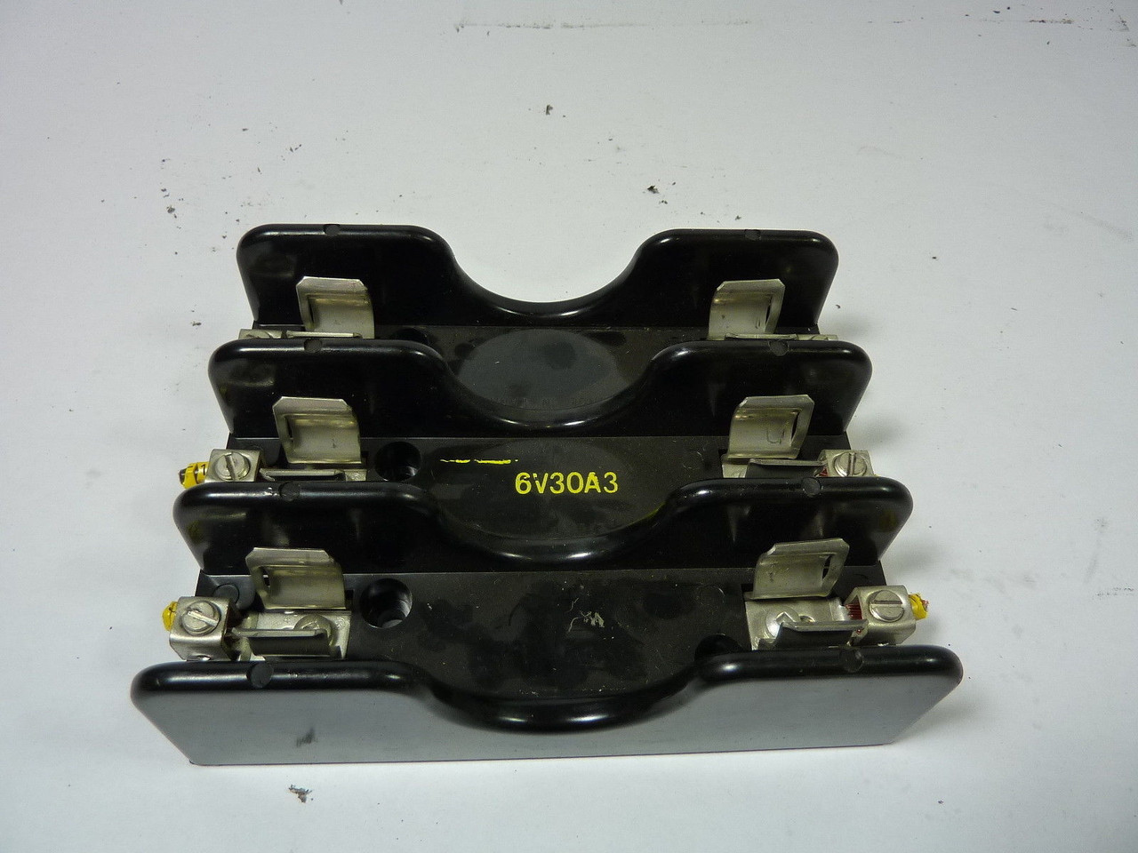 Etlin 6V30A3 Fuse Holder 30A 600V 3 Pole USED