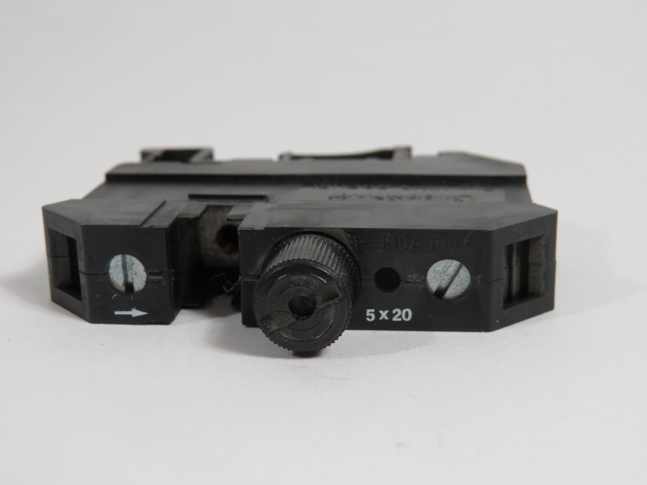 Phoenix Contact UK10-DREHSI Screw Cap Terminal Block 20A 300V 5x20 Fuse USED