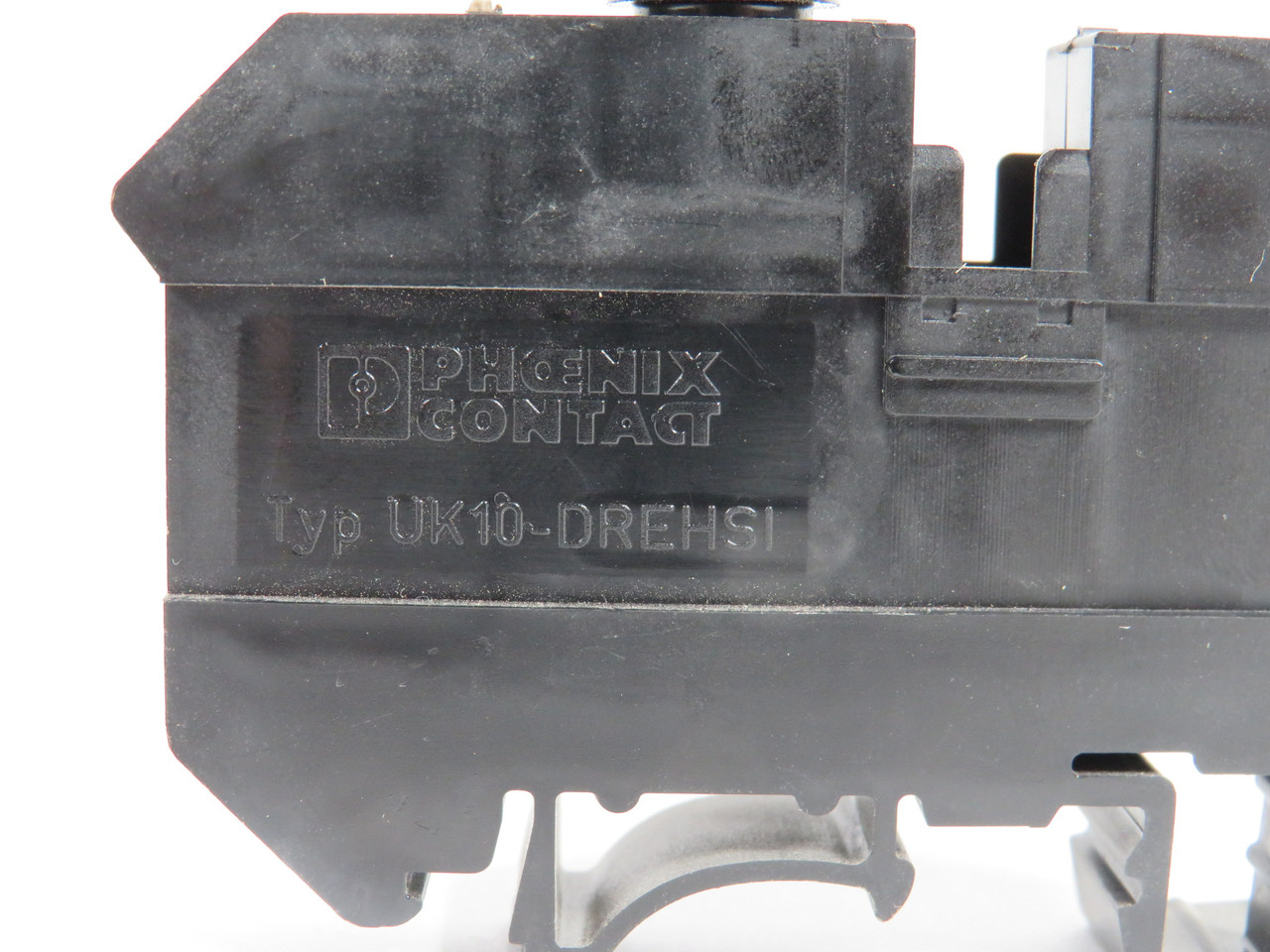 Phoenix Contact UK10-DREHSI Screw Cap Terminal Block 20A 300V 5x20 Fuse USED