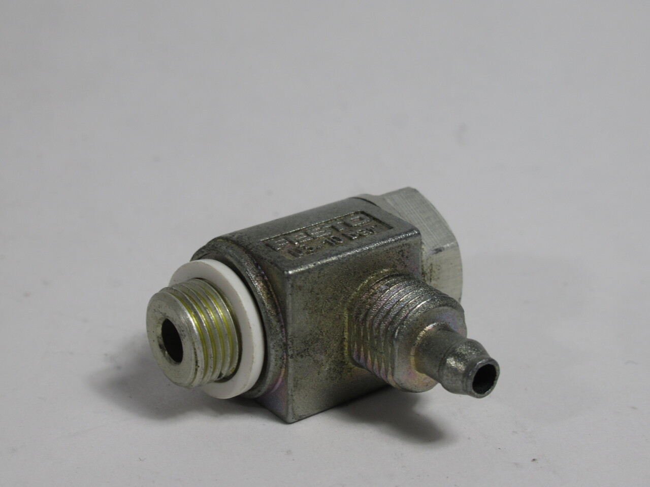 Festo 151174 GRLA-1/4-PK-6-B Flow Control Valve G1/4 03-10bar MISSING NUT USED