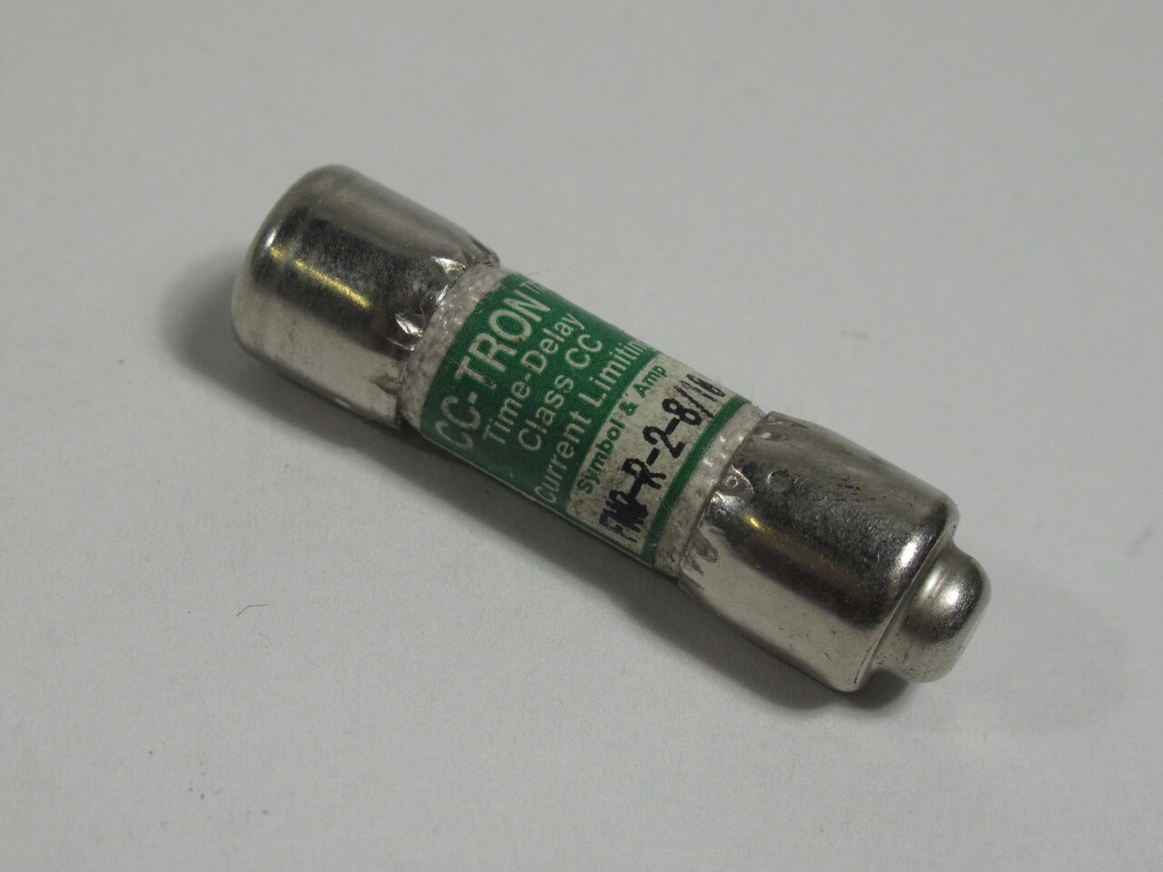 CC-Tron FNQ-R-2-8/10 Time Delay Current Limiting Fuse 2-8/10A 600VAC USED