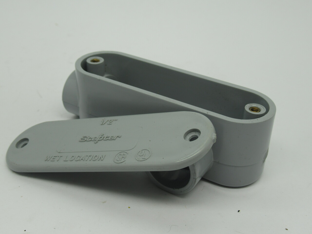 Scepter SLL10S Conduit Body 1/2" NO SCREWS USED