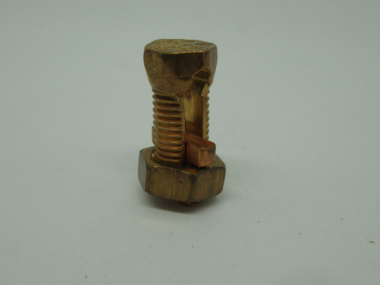 Penn-Union S-6 Copper Split Bolt Connector 16-6Sol USED