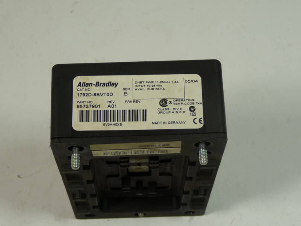 Allen-Bradley DeviceNet Module 1792D-8BVT0D ! NEW !