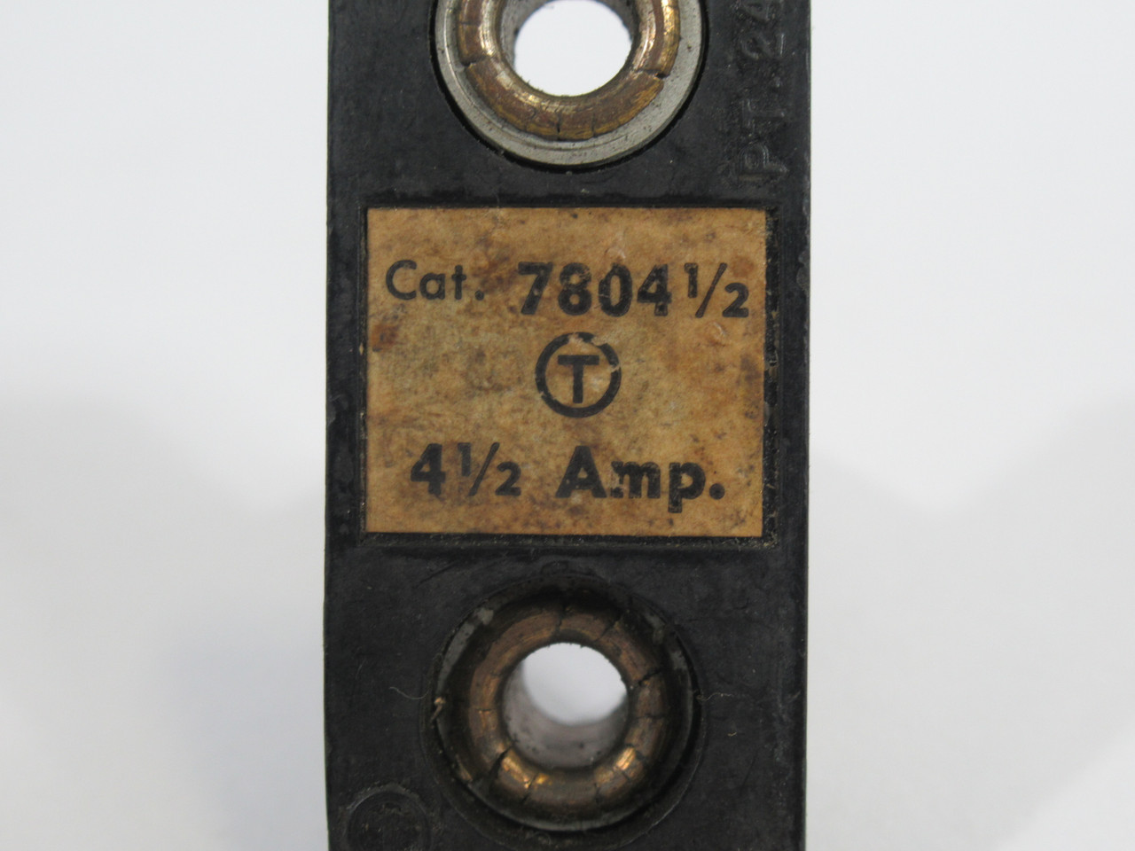 Trumbull 7804-1/2 Overload Relay Thermal Heater 4-1/2A USED