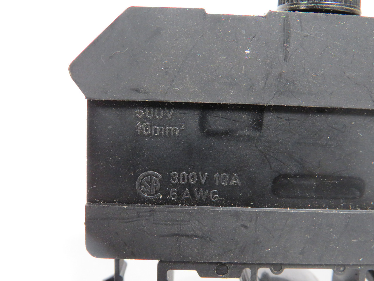 Phoenix Contact UK10-DREHSI Terminal Block 10A 300V 6AWG 6.3x32 Fuse USED