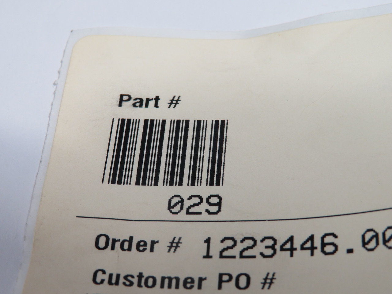 Daemar 029 Nitrile O-Ring 1-1/2" ID 1-5/8" OD 1/16" W Lot of 44 NOP