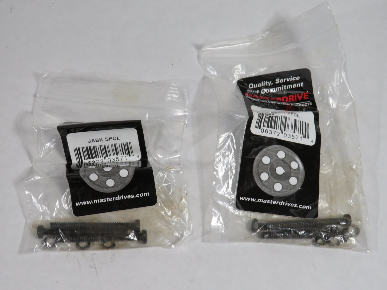 Masterdrive JABK-SPCL Replacement Bolt Kit for JA Bushing Lot of 2 NWB