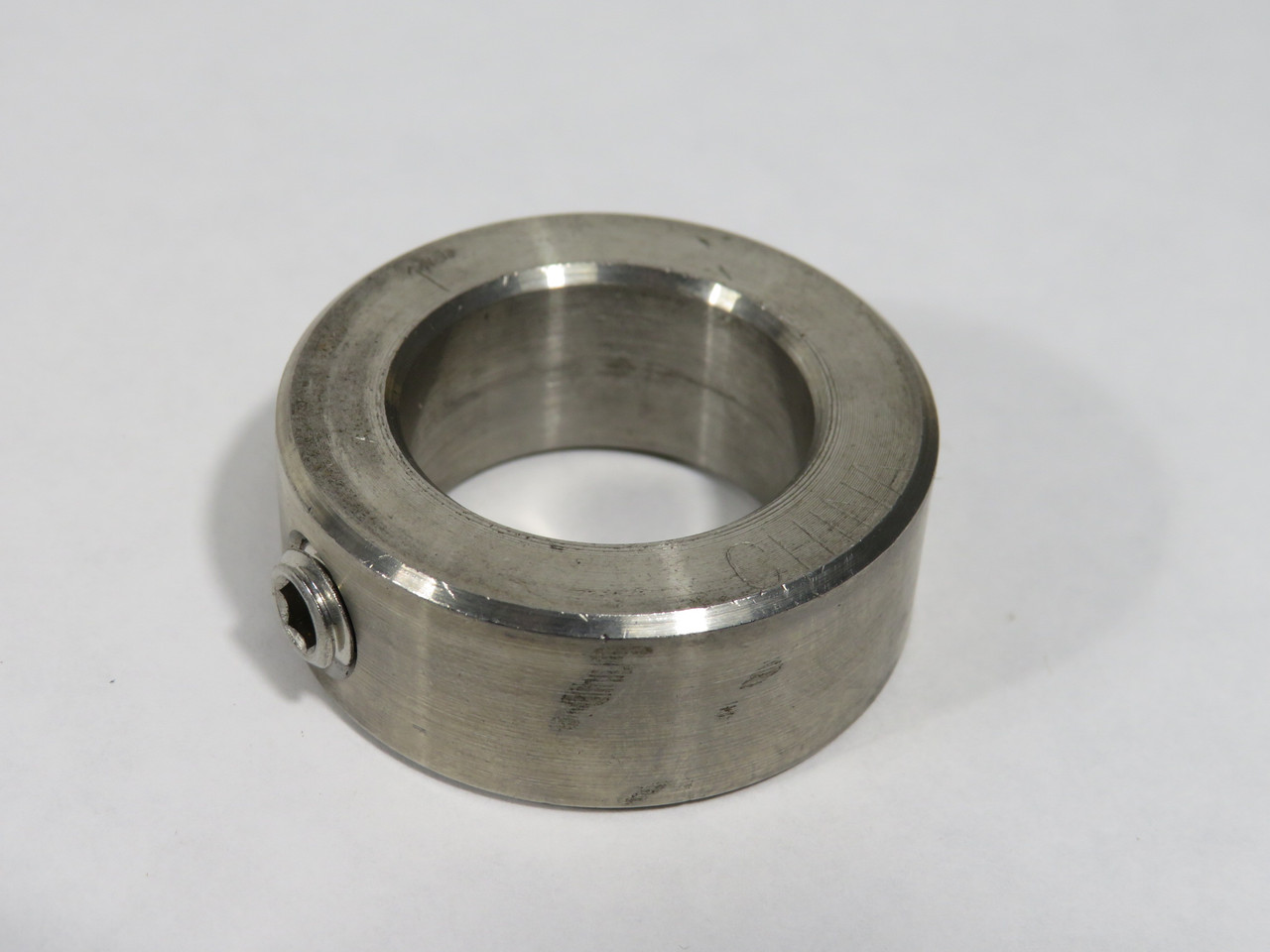 Generic Set Screw Shaft Collar 1" ID 1-5/8" OD 5/8" LTB USED