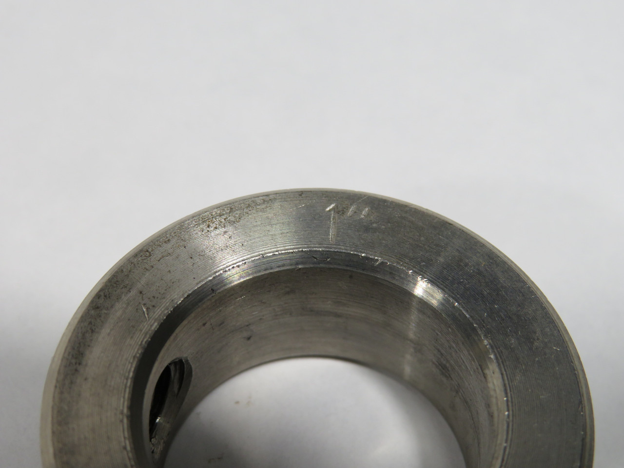 Generic Set Screw Shaft Collar 1" ID 1-5/8" OD 5/8" LTB USED