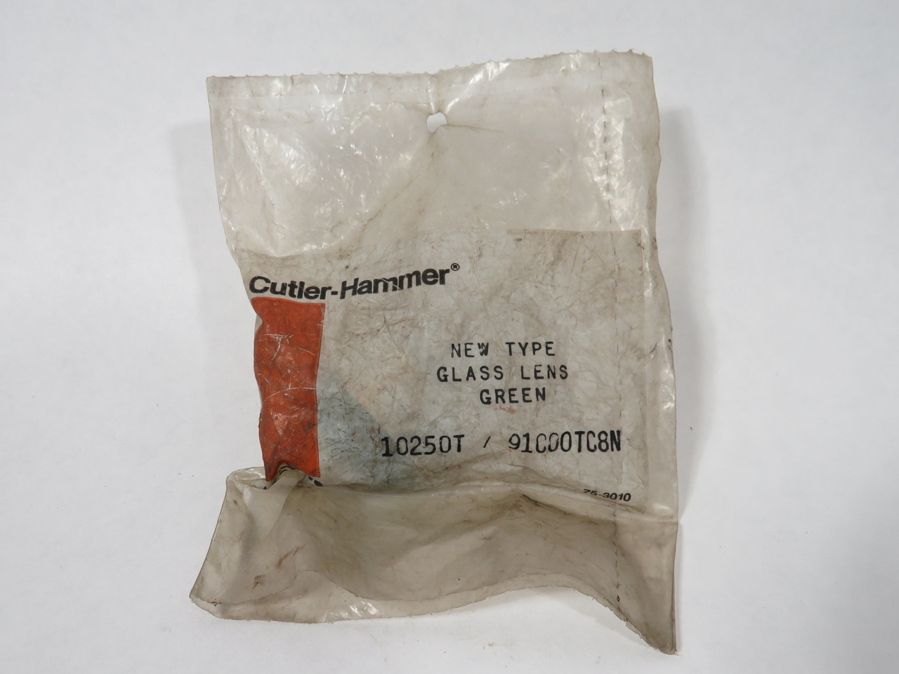 Cutler-Hammer Eaton 10250T 91000TC8N Glass Lens for Push Button Green NWB