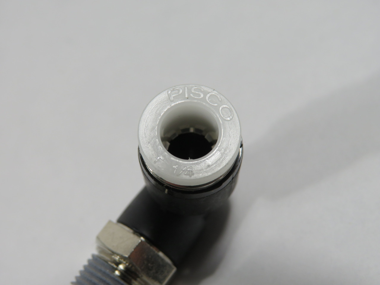 Pisco PL1/4-01 Push-In Elbow Fitting 1/4" Tubing OD R1/8" Thread NOP