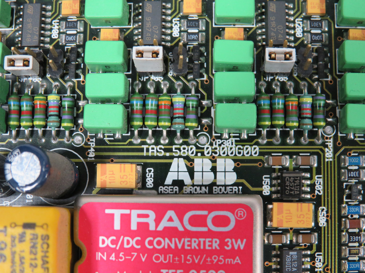 ABB TAS.580.0300G00 Printed Circuit Board USED