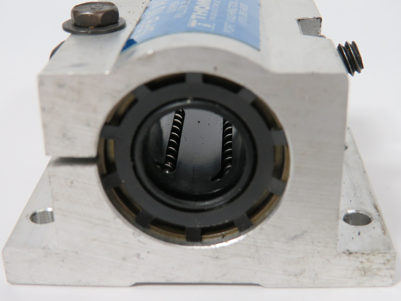 Thomson SPB10ADJ Super Ball Bushing Bearing 0.625" Bore 4-Bolt USED