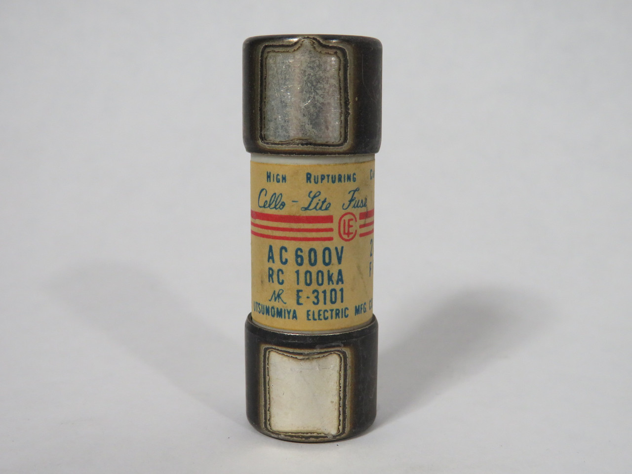 Utsunomiya Cello-Lite JG1-20 Fuse 20A 600V USED