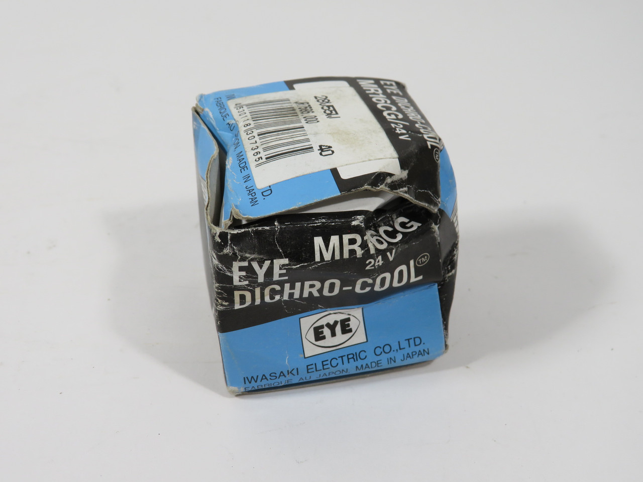 Iwasaki MR16CG/24V Dichro-Cool Bulb 28V 55W BOX DAMAGE NEW