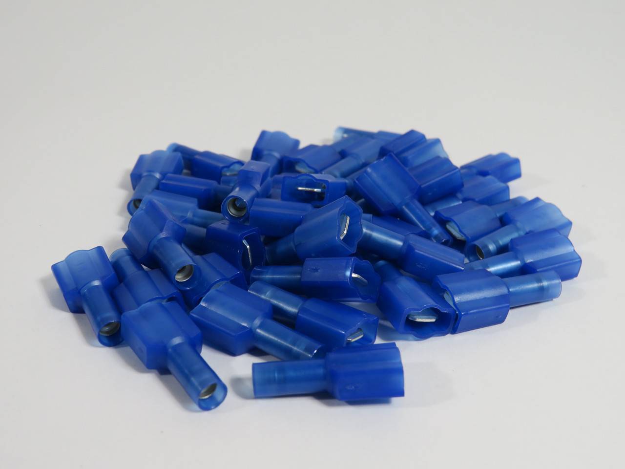 Generic Fully Insulated Male Push-On Terminal 16-14AWG .250" Tab Lot of 38 NOP