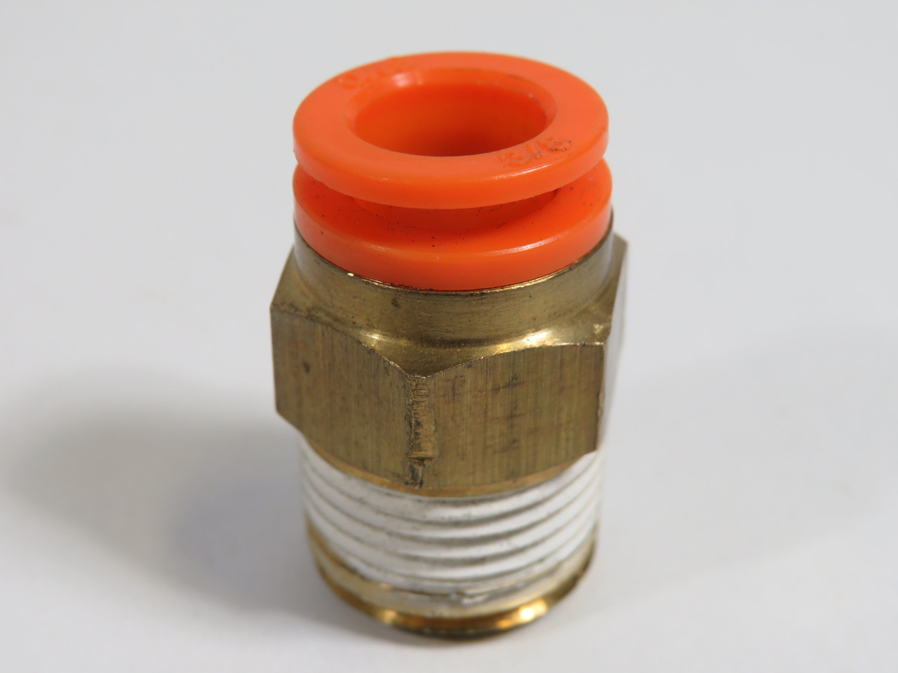 SMC KQ2H11-36S Push-In Male Connector 3/8" NPT Thread 3/8" Tube OD USED