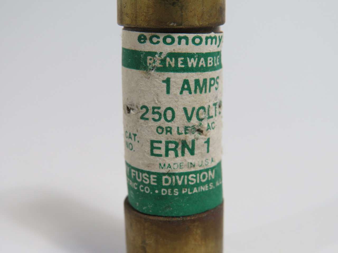 Economy ERN-1 Fuse 1A 250V USED