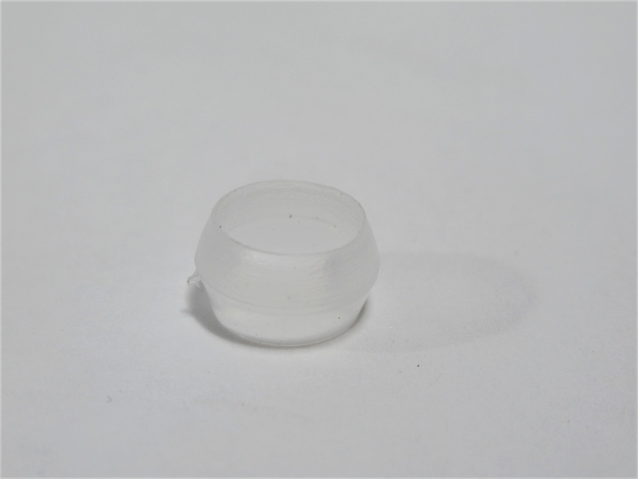 Generic Clear/White Plastic Compression Fitting Sleeve 5/16" Tube Lot of 15 NOP