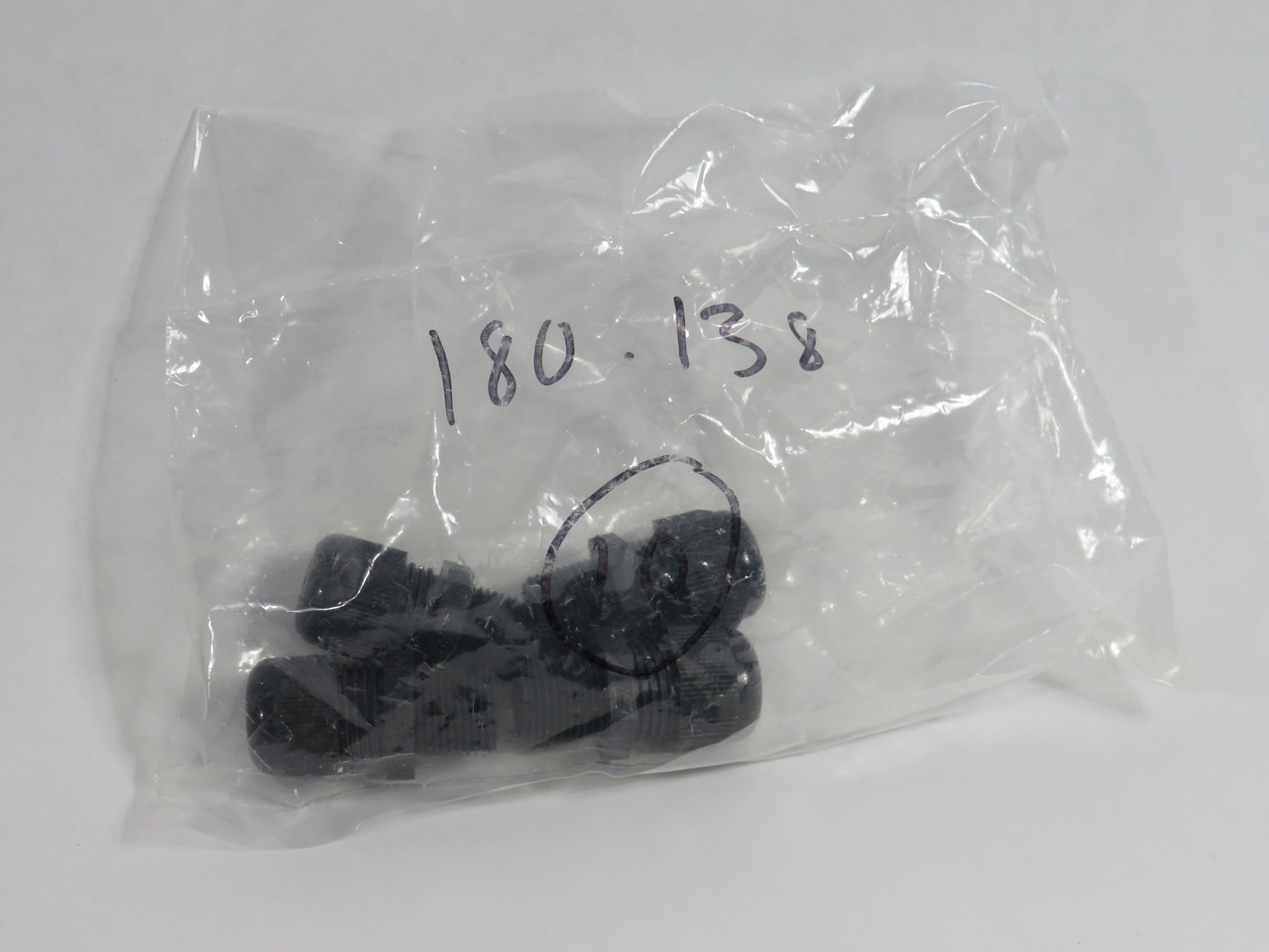 ITC 180.138 Plastic Cable Gland 3/8"NPT 5-10mm 0.197-0.394" Lot of 4 NOP