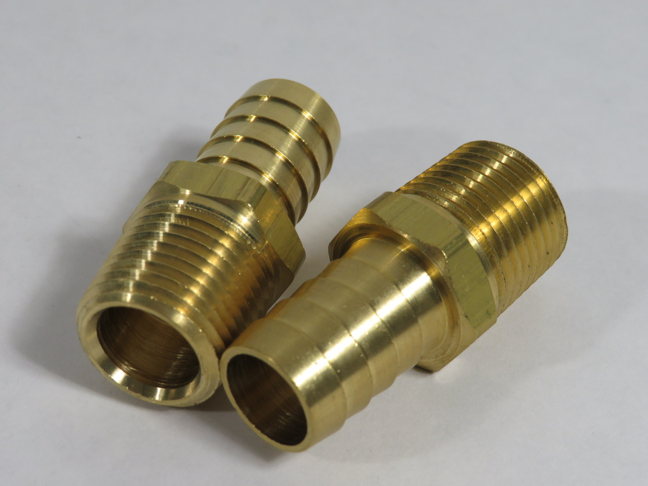 Dixon 1021008C Brass Barb Fitting 5/8" Hose ID x 1/2" Male NPT Lot of 2 NOP