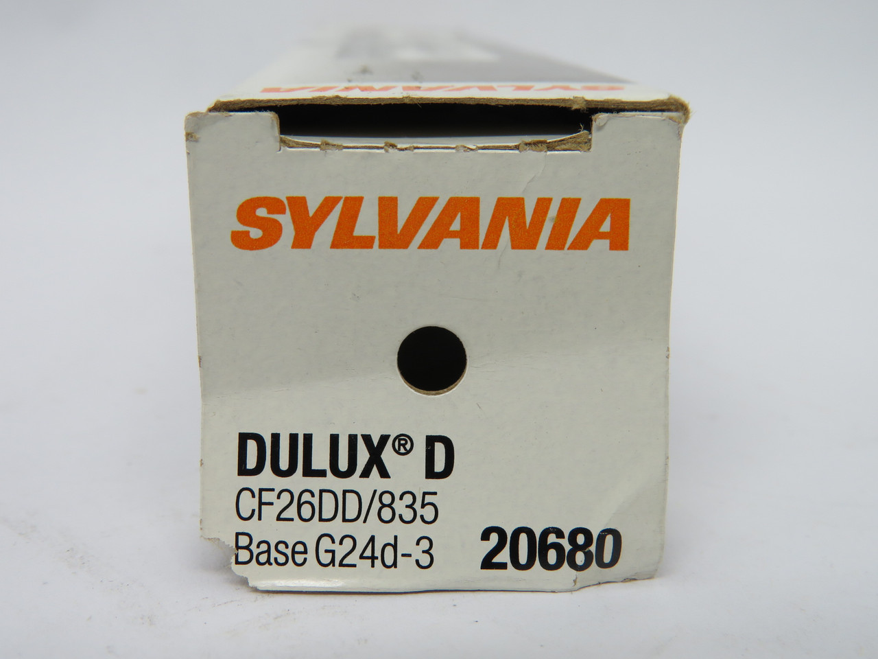Sylvania 20680 Dulux D Compact Fluorescent Lamp 26W 3500K *Dmg'd Box* NEW