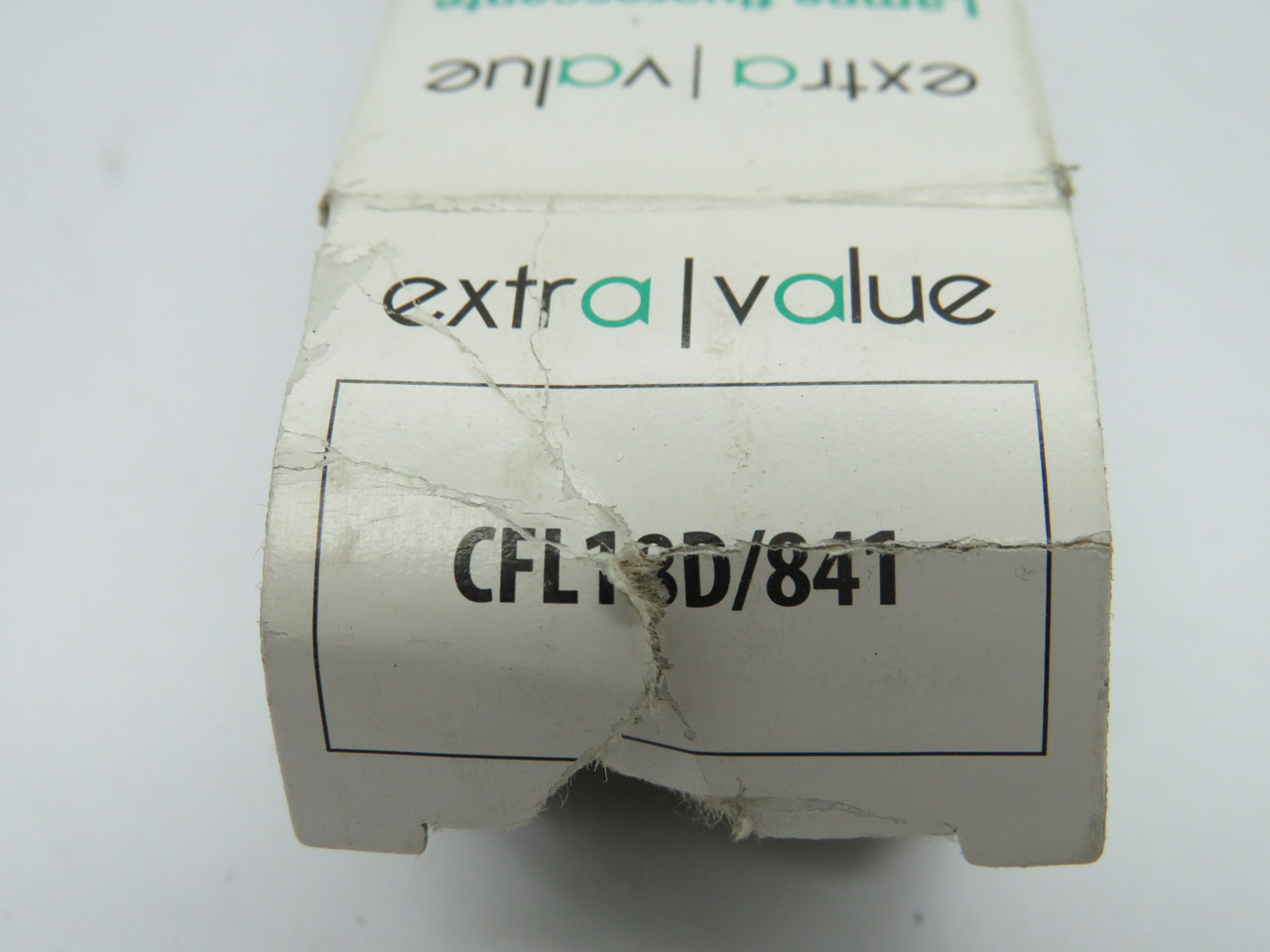Extra Value CFL18D/841 Compact Fluorescent Lamp 18W 4100K *Damaged Box* NEW