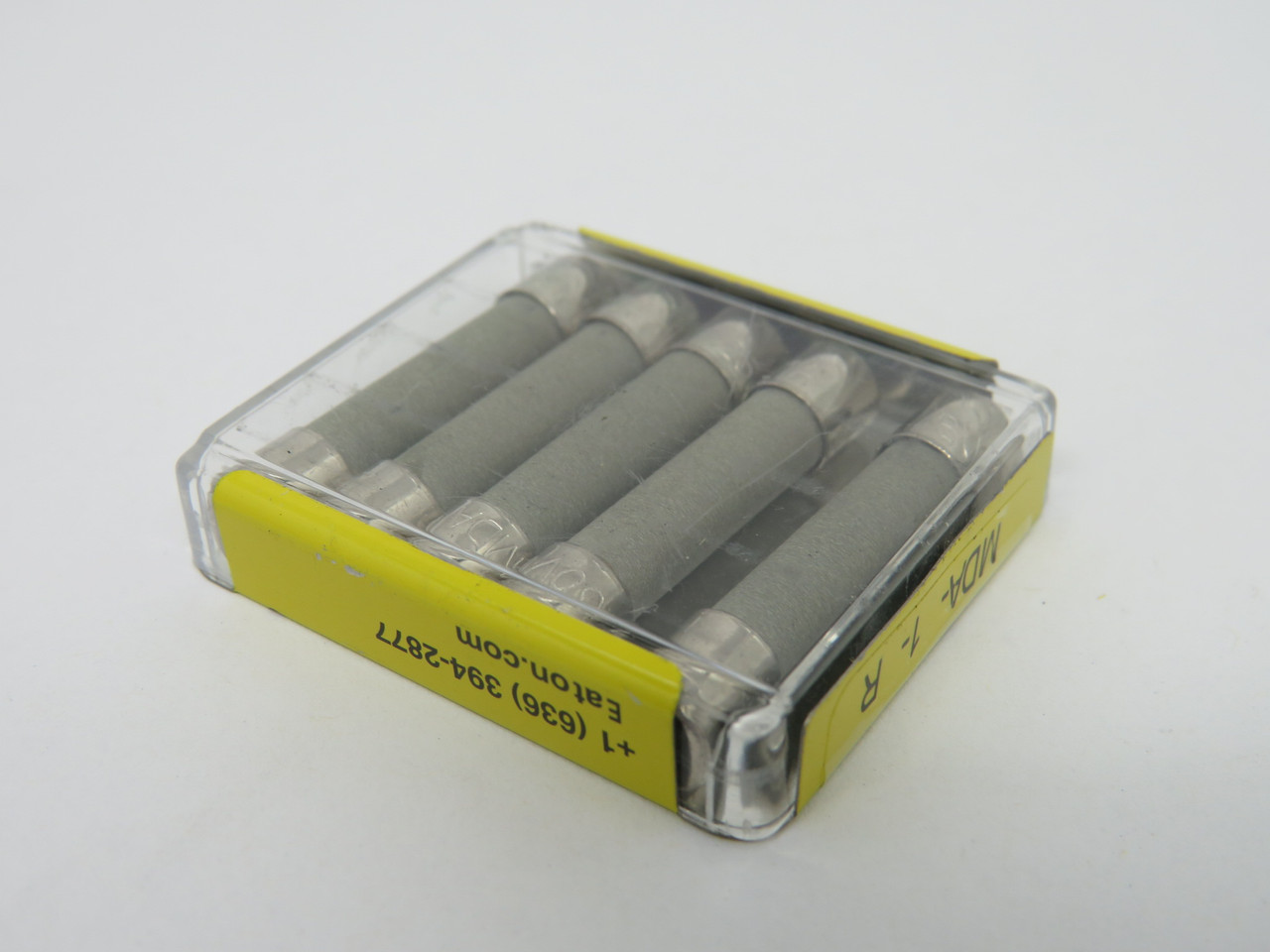 Eaton Bussmann MDA-1-R Time Delay Ceramic Fuse 1A 250V 5-Pack NEW