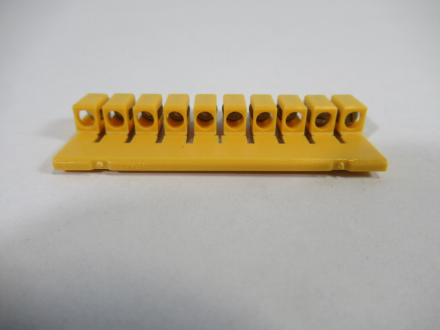 Weidmuller 1052460000 Terminal Block Jumper 10 Pos Screw-In USED