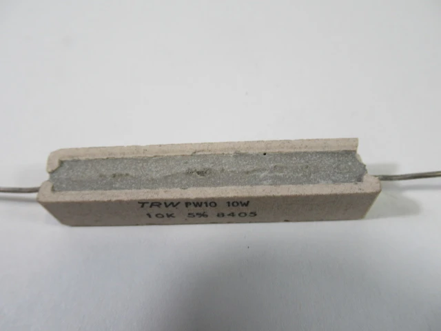 TRW PW10 Sandblock Resistor 10W 10K 5% ! NOP !