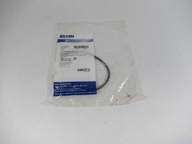 Belden C501100001 Patchcord Bonded Pairs 1ft NEW