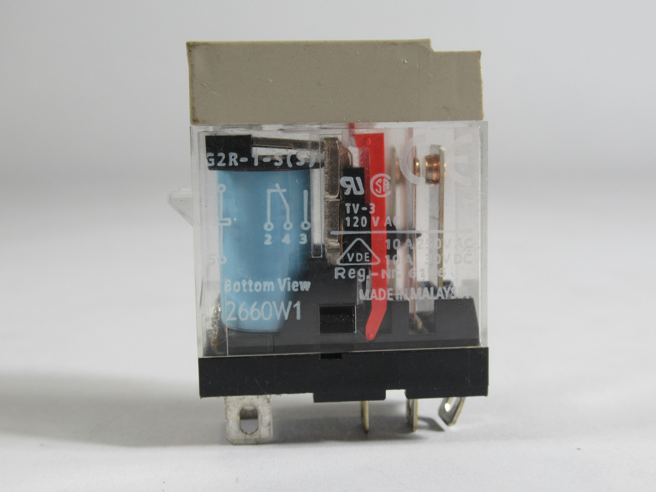 Omron G2R-1-S-DC24(S) Relay 24V 10A 5-Pin SHELF WEAR USED