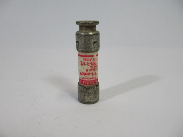 Gould Shawmut TRN-R1/2 Time Delay Fuse 1/2Amp 250V USED