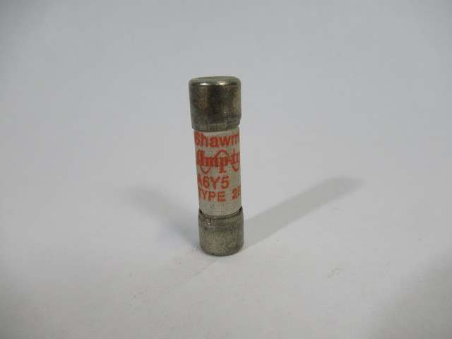 Shawmut A6Y5 Type 2B Amptrap Fuse 5Amp 250V USED