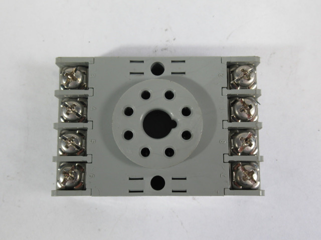 Potter & Brumfield 27E891 Relay Socket 8 Pin 10A 300VAC Style 98730C USED