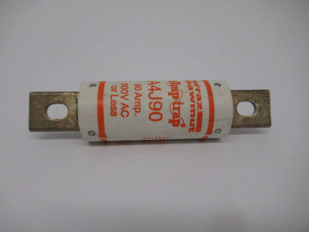 Ferraz Shawmut A4J90 Class J Current Limiting Bolt on Fuse 90A 660V USED
