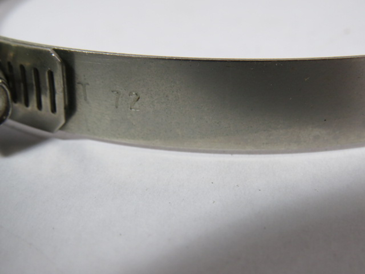 Generic T72 Adjustable Metal Worm Gear Hose Clamp 90-125mm  USED