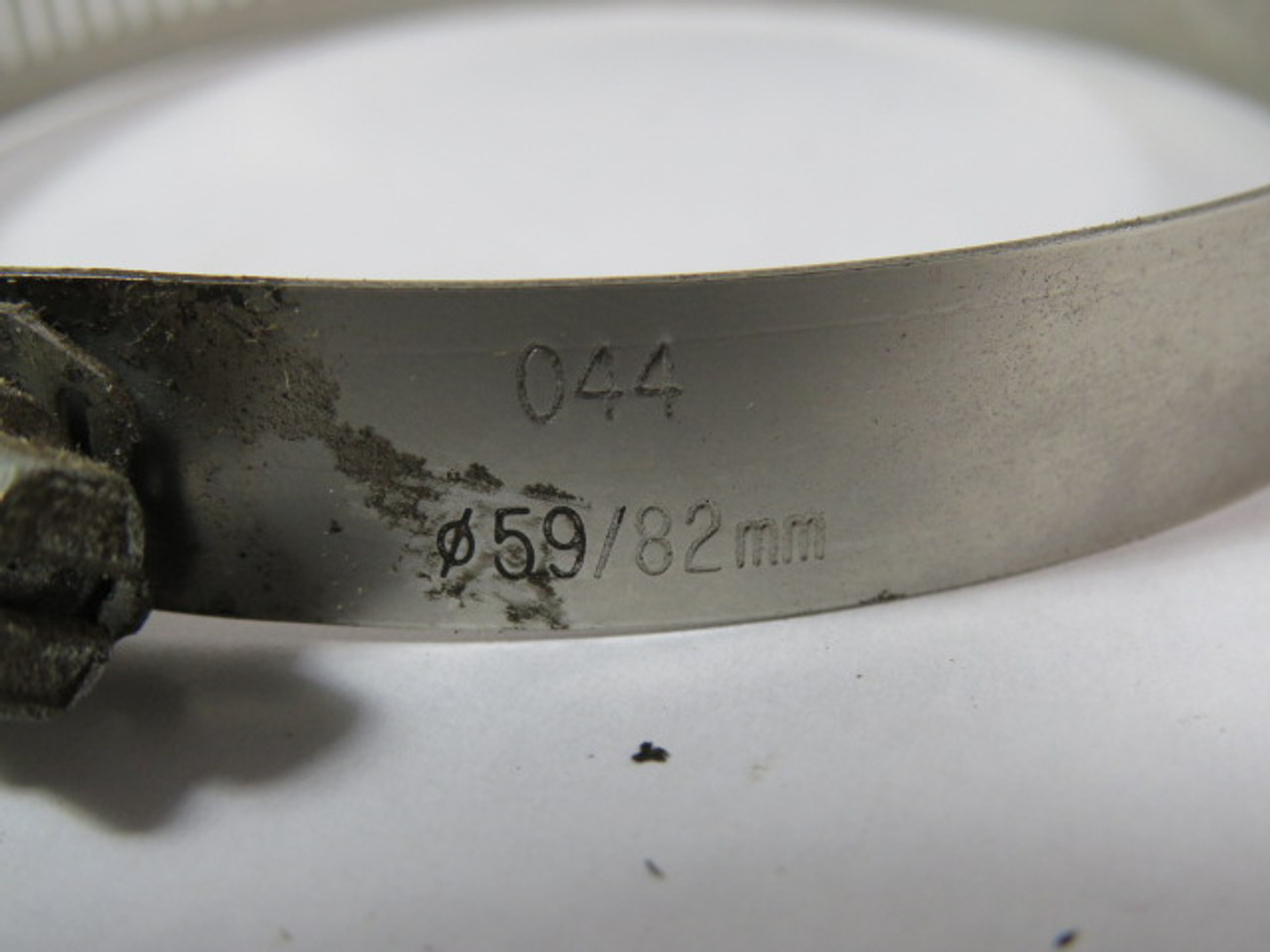 Tridon 044 Adjustable Stainless Steel Hose Clamp 59-82mm USED