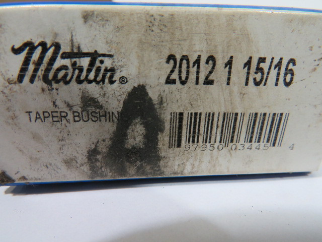 Martin 2012-1-15/16 Taper Lock Bushing 2.75" OD 1.9375" B *No Hardware* ! NEW !