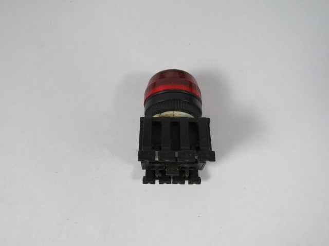 Allen-Bradley 800EP-PL4 Red Pilot Light w/ Mounting Latch USED