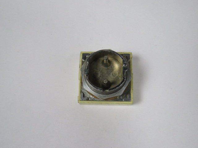Cutler-Hammer E30AA Single Button Operator "STREAM DUMP" USED
