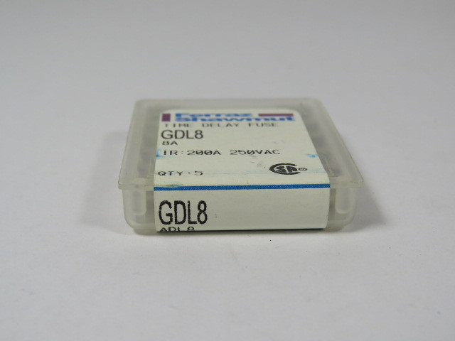 Ferraz Shawmut GDL8 Fuse 8A 250V 5-Pack NEW