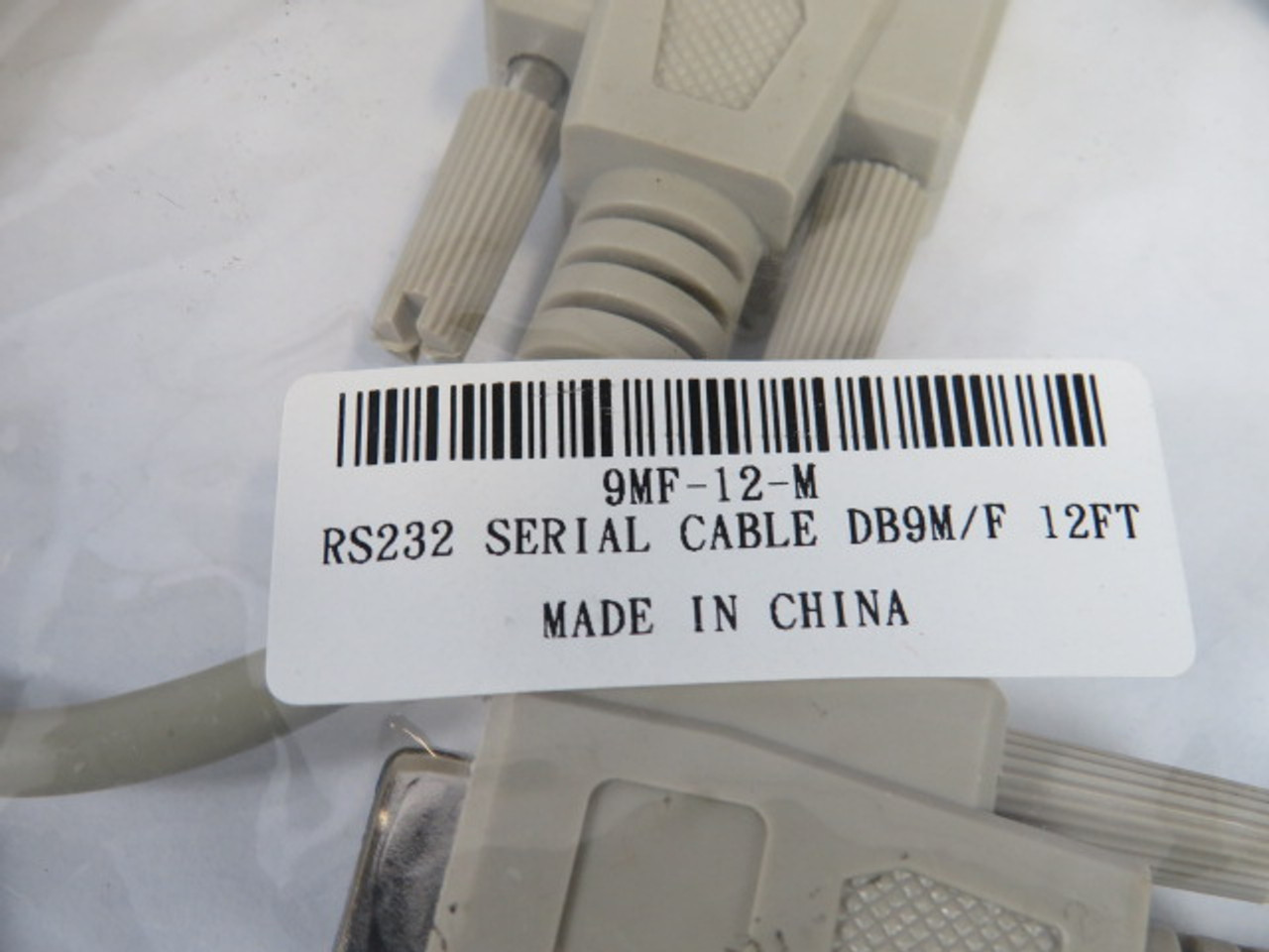 Generic RS-232 To DB9M/F Serial Cable 12ft NWB