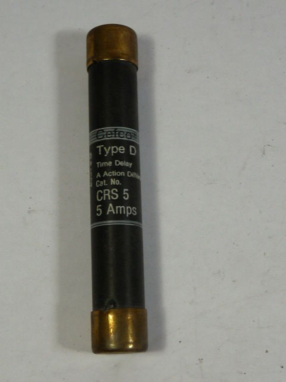 Gould Shawmut CRS-5 Dual Element Fuse 5A 600V USED