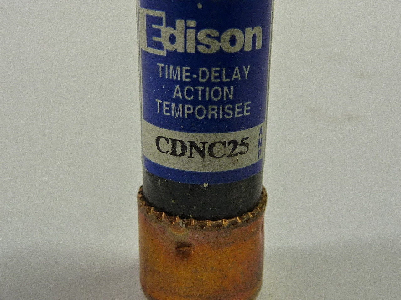 Edison CDNC25 Fuse 25A 250V Time Delay USED
